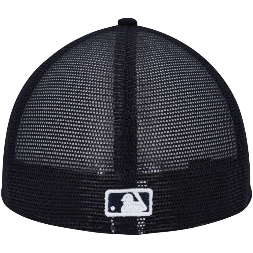 Boston Red Sox MLB White/Navy Boston Sox 2023 On-Field Batting Practice Low 59FIFTY Fitted Hat