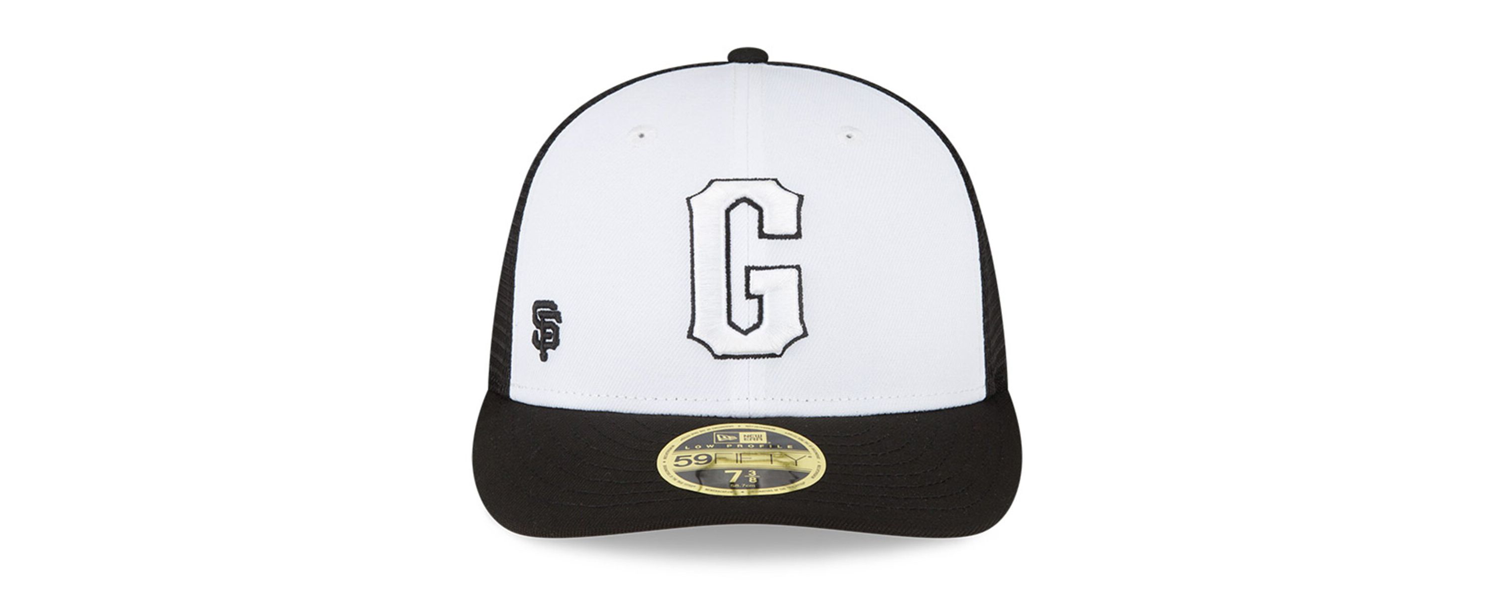 MLB White/Black San Francisco Giants 2023 On-Field Batting Practice Low 59FIFTY Fitted Hat