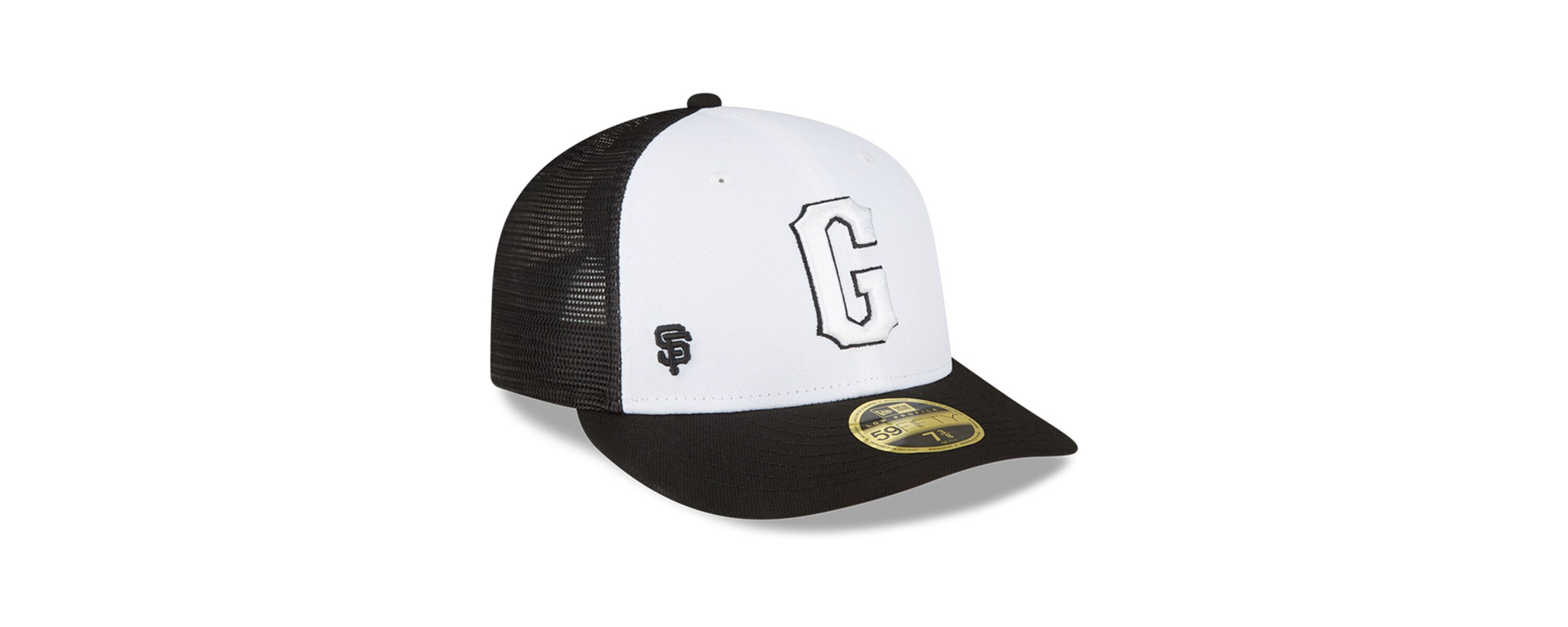 MLB White/Black San Francisco Giants 2023 On-Field Batting Practice Low 59FIFTY Fitted Hat