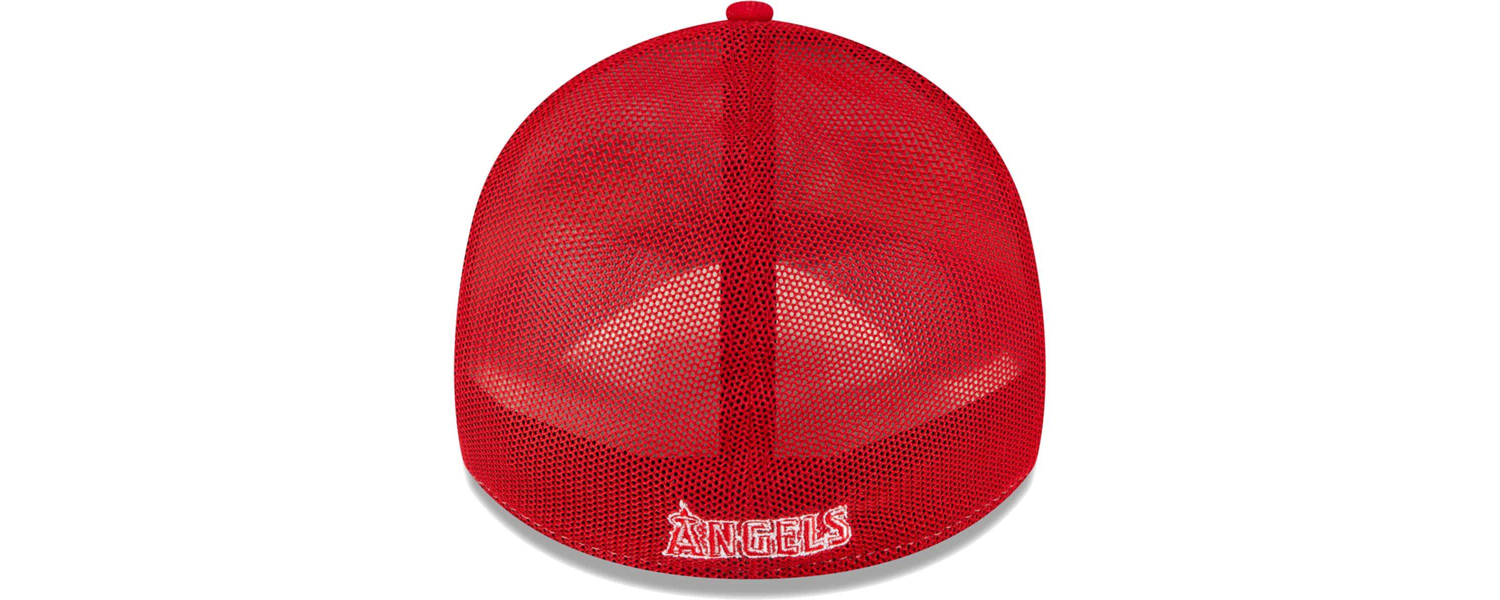 MLB Red/White Los Angeles Angels 2023 On-Field Batting Practice 39THIRTY Flex Hat