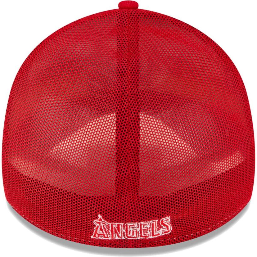 MLB Red/White Los Angeles Angels 2023 On-Field Batting Practice 39THIRTY Flex Hat