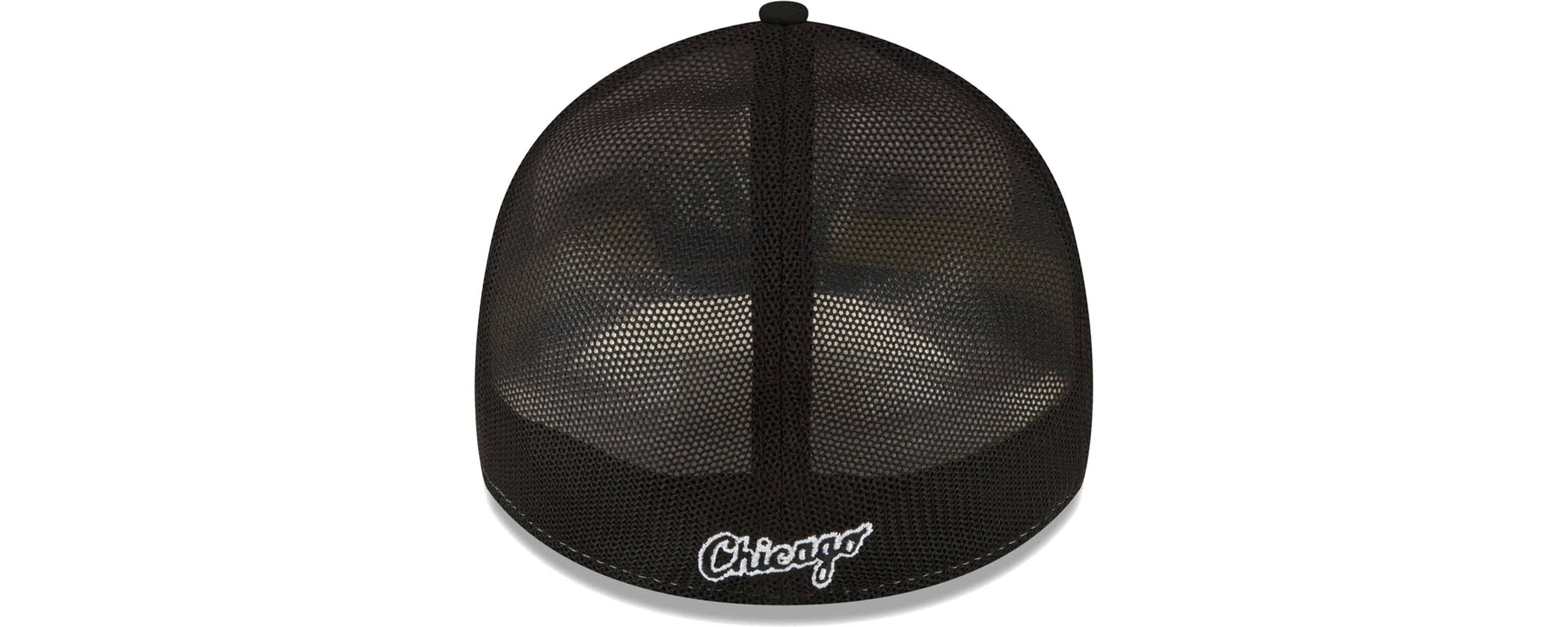 Chicago White Sox MLB Black/White Chicago Sox 2023 On-Field Batting Practice 39THIRTY Flex Hat