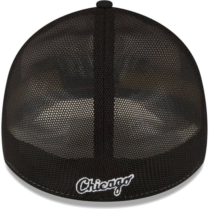 Chicago White Sox MLB Black/White Chicago Sox 2023 On-Field Batting Practice 39THIRTY Flex Hat