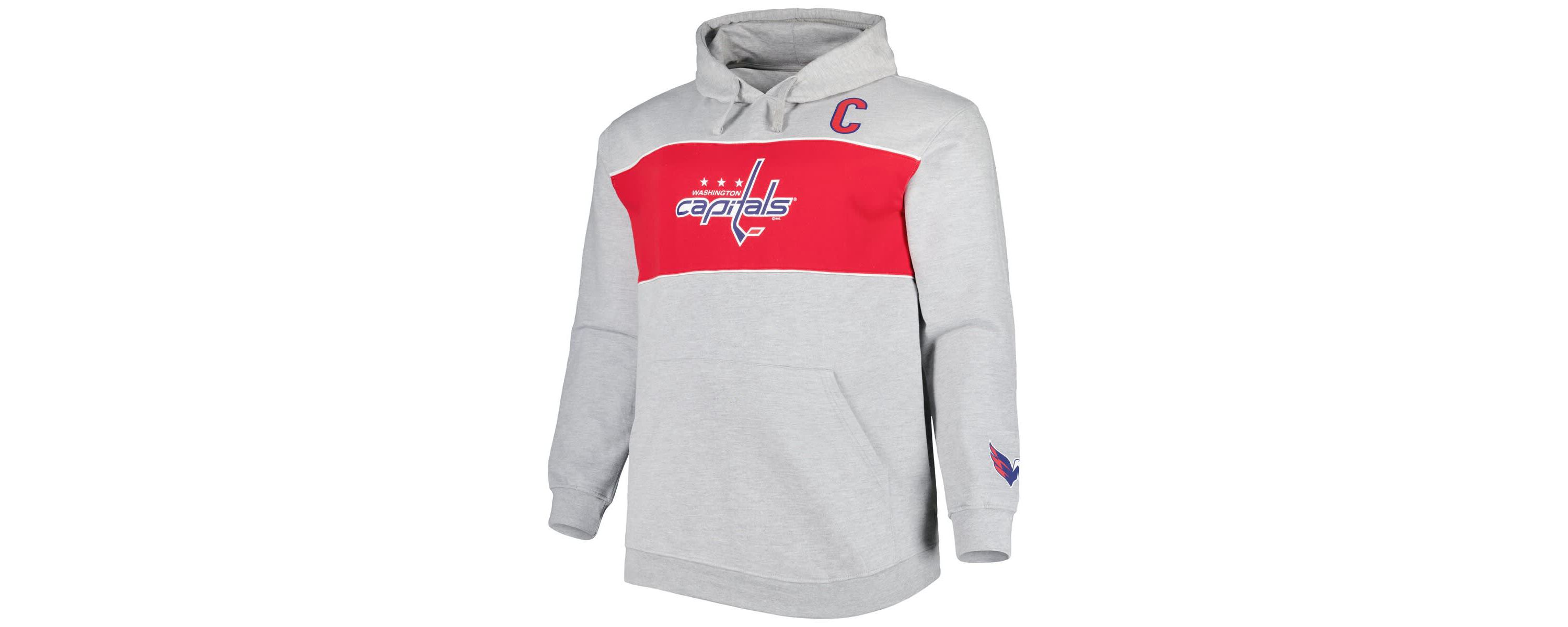 NHL Alexander Ovechkin Washington Capitals Big & Tall Player Pullover Hoodie