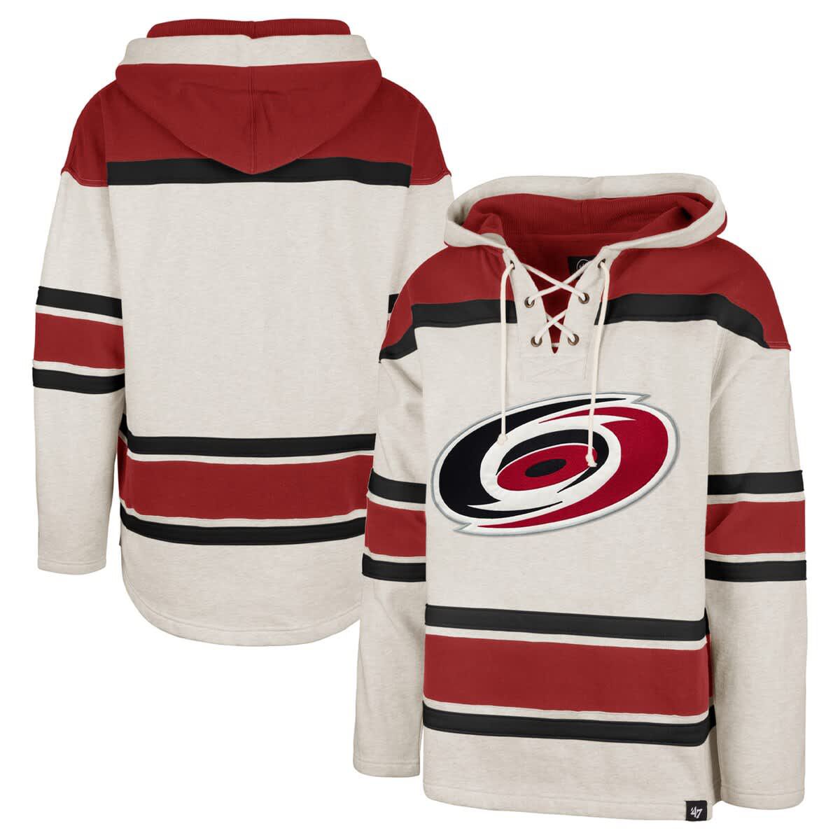 NHL Carolina Hurricanes Rockaway Lace-Up Pullover Hoodie