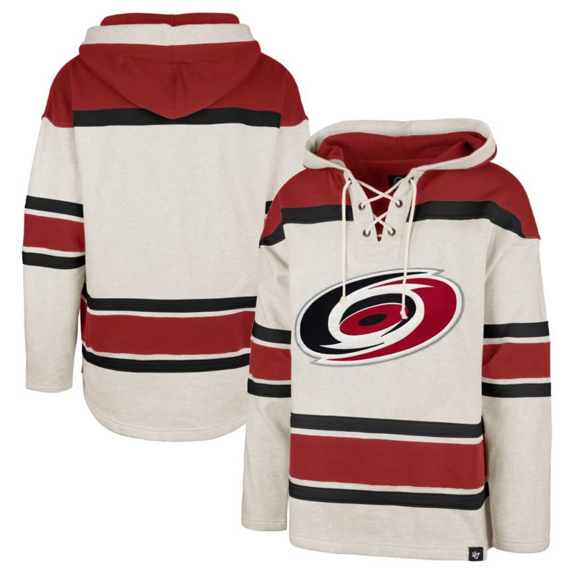 NHL Carolina Hurricanes Rockaway Lace-Up Pullover Hoodie