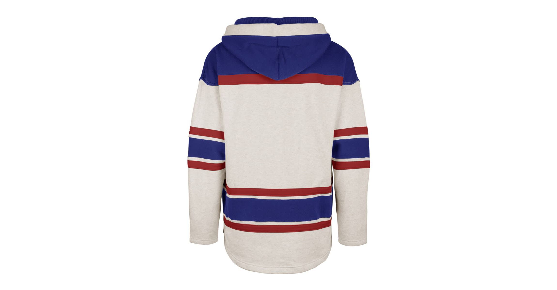 NHL New York Rangers Rockaway Lace-Up Pullover Hoodie