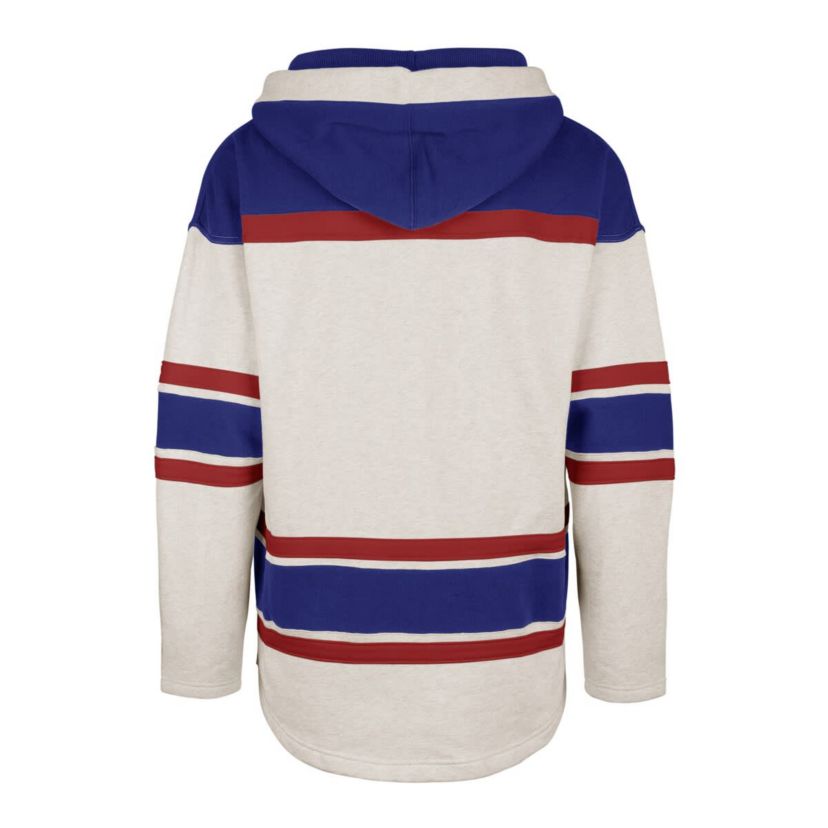 NHL New York Rangers Rockaway Lace-Up Pullover Hoodie
