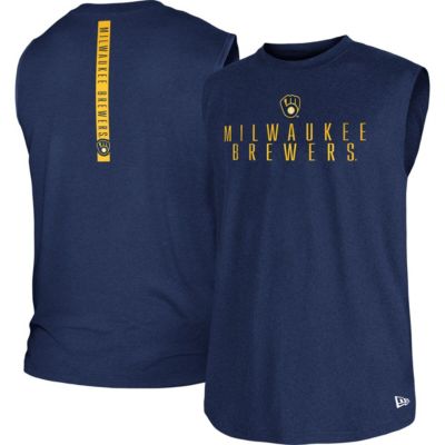 MLB Milwaukee Brewers Team Muscle Tank Top