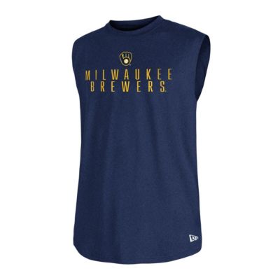 MLB Milwaukee Brewers Team Muscle Tank Top