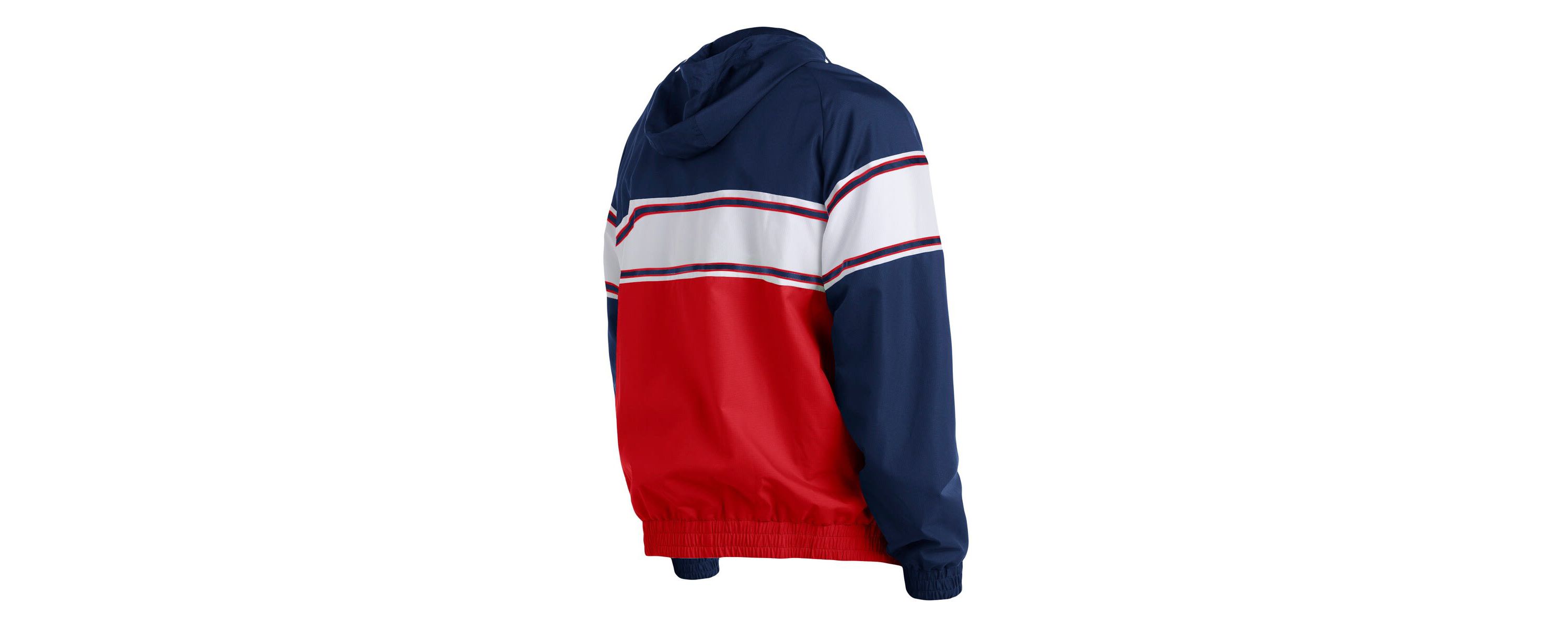 Boston Red Sox MLB Boston Sox Ripstop Raglan Quarter-Zip Hoodie