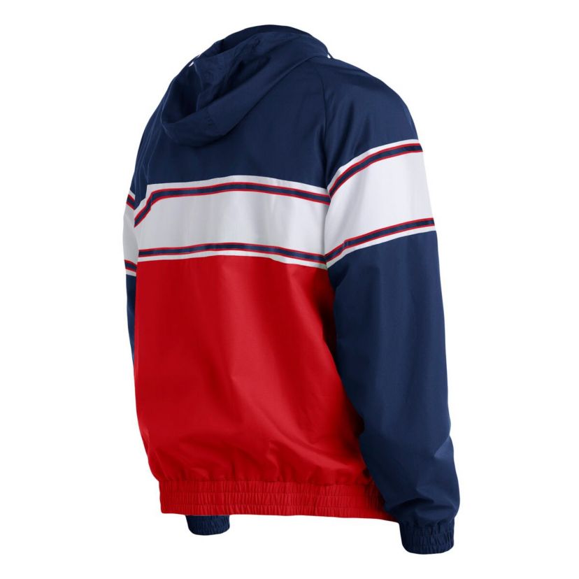 Boston Red Sox MLB Boston Sox Ripstop Raglan Quarter-Zip Hoodie