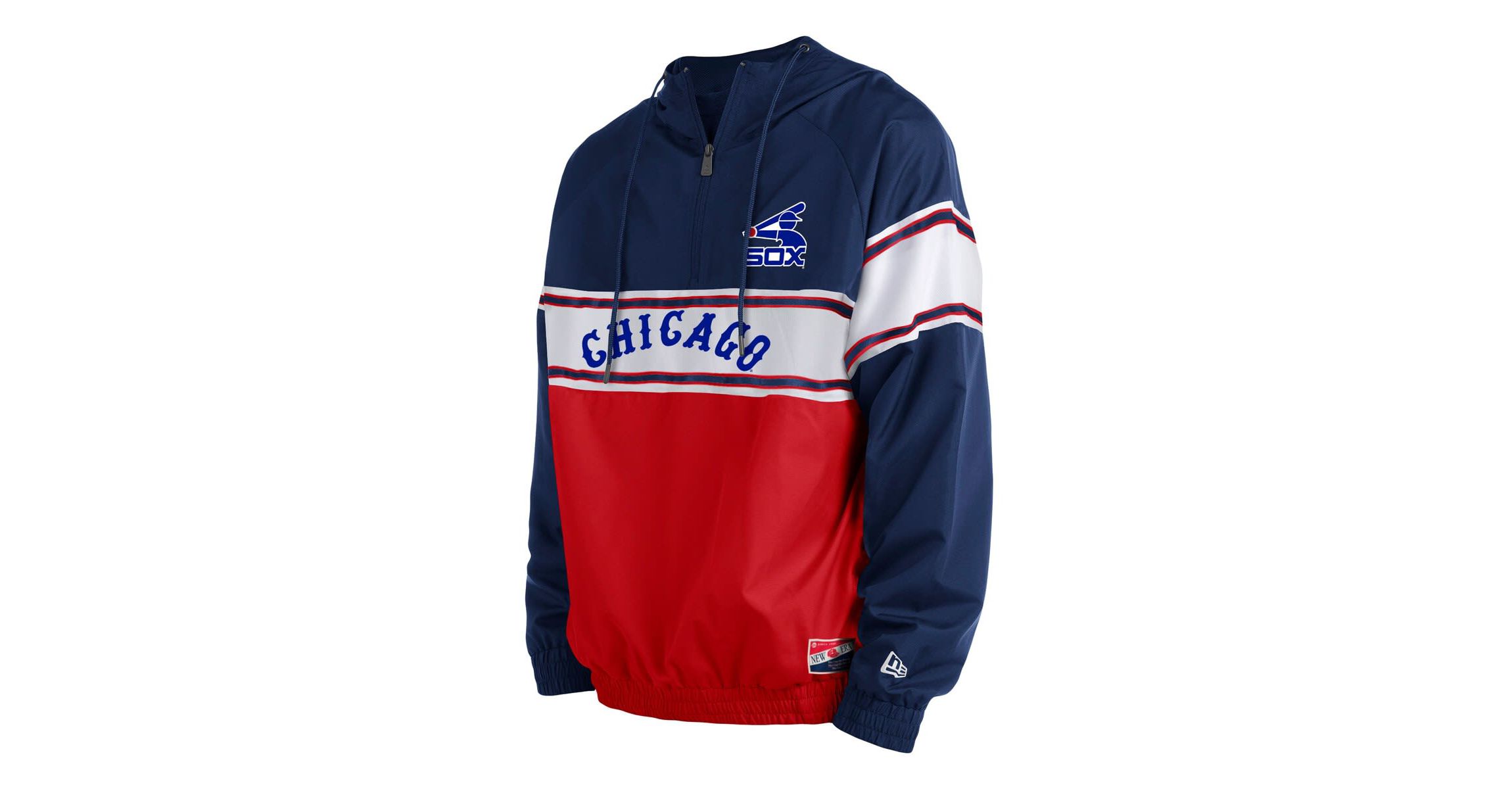 Chicago White Sox MLB Chicago Sox Ripstop Raglan Quarter-Zip Hoodie