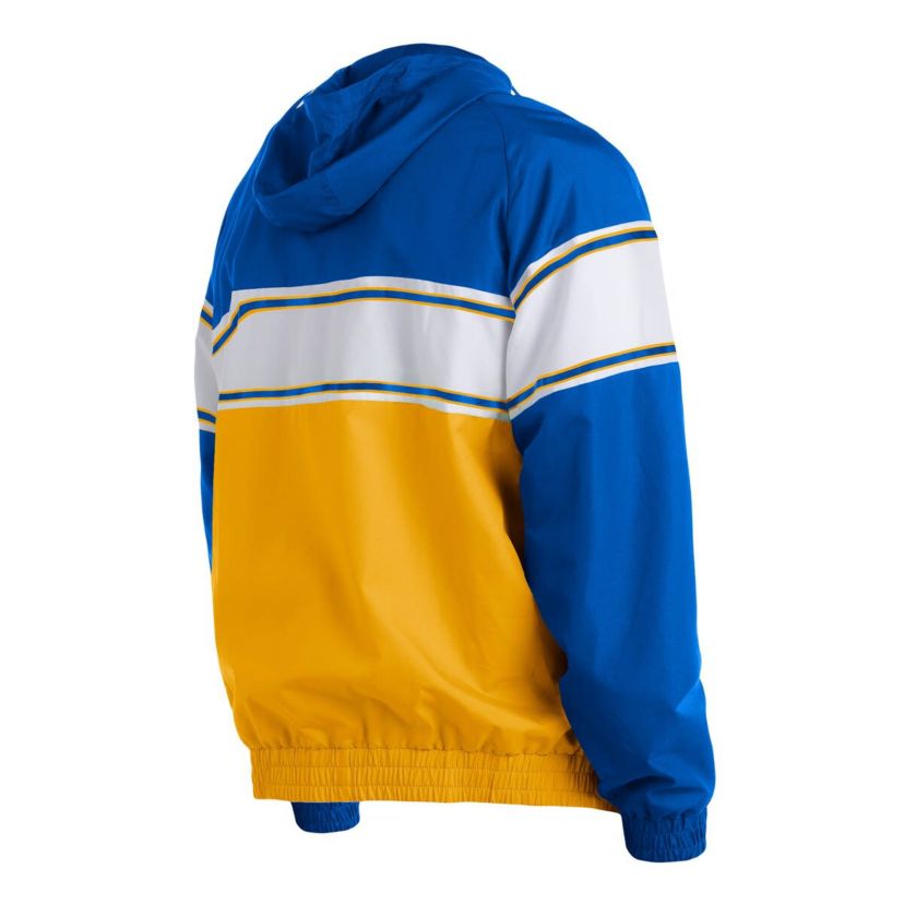 MLB Milwaukee Brewers Ripstop Raglan Quarter-Zip Hoodie