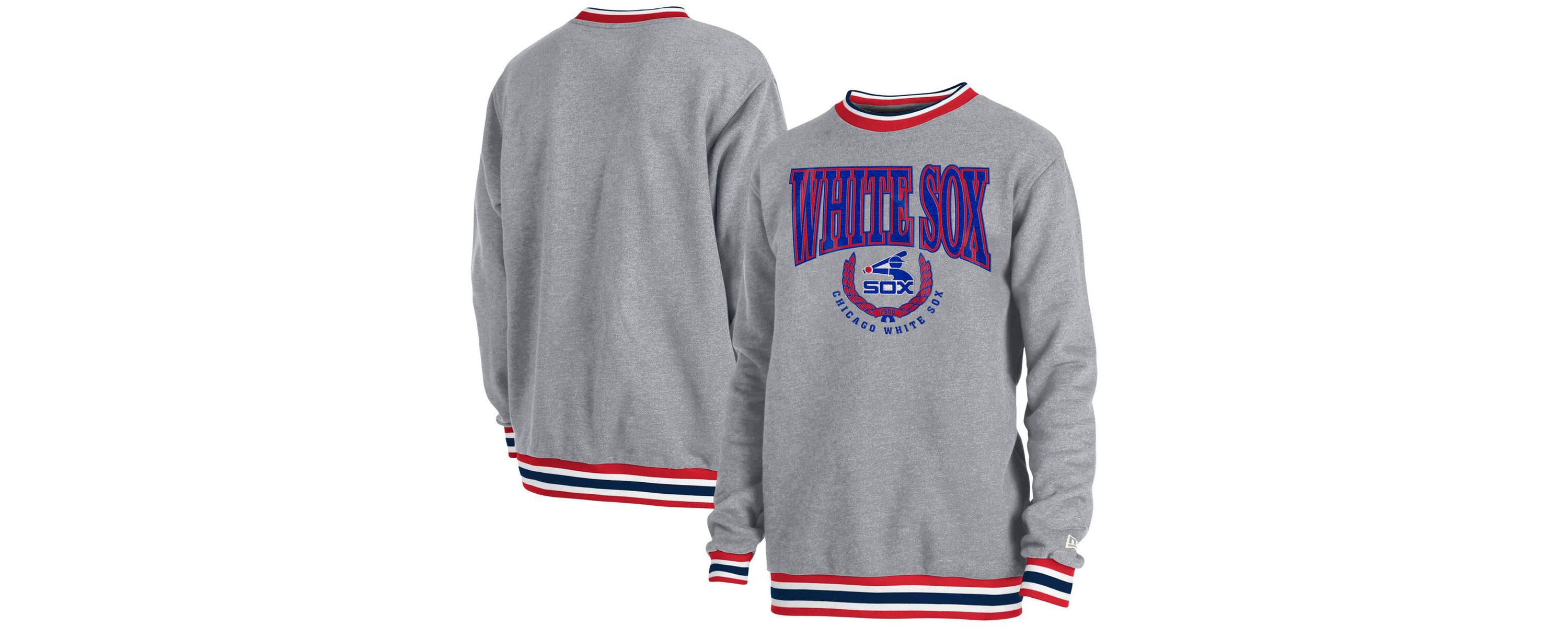 Chicago White Sox MLB Chicago Sox Throwback Classic Pullover Sweatshirt