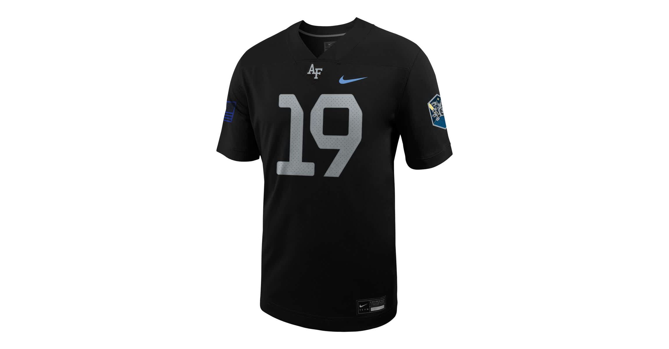 NCAA Nike #19 Air Force Falcons Space Force Rivalry Alternate Game Football Jersey