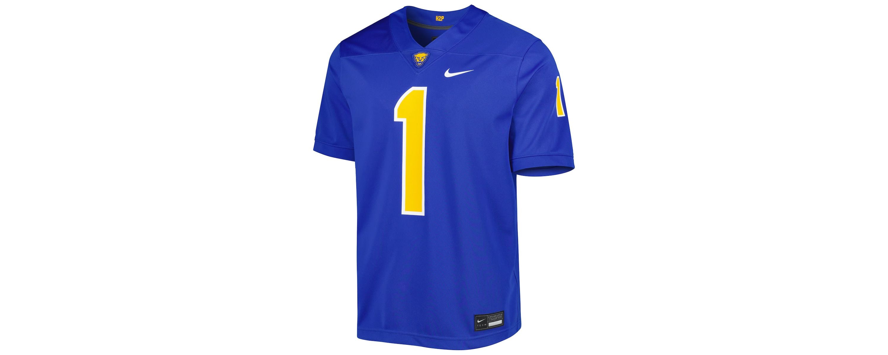 NCAA Nike #1 Pitt Panthers Untouchable Football Jersey