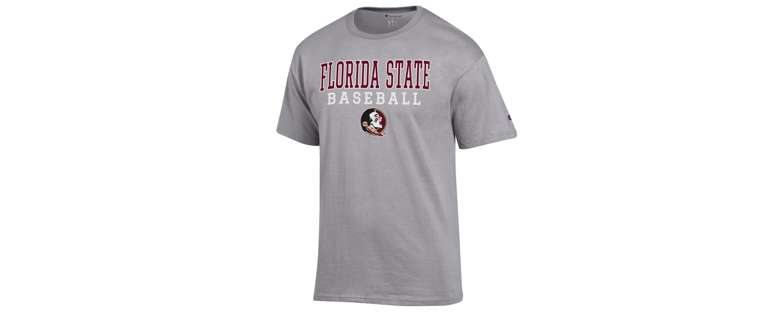 NCAA Florida State Seminoles Baseball Stack T-Shirt
