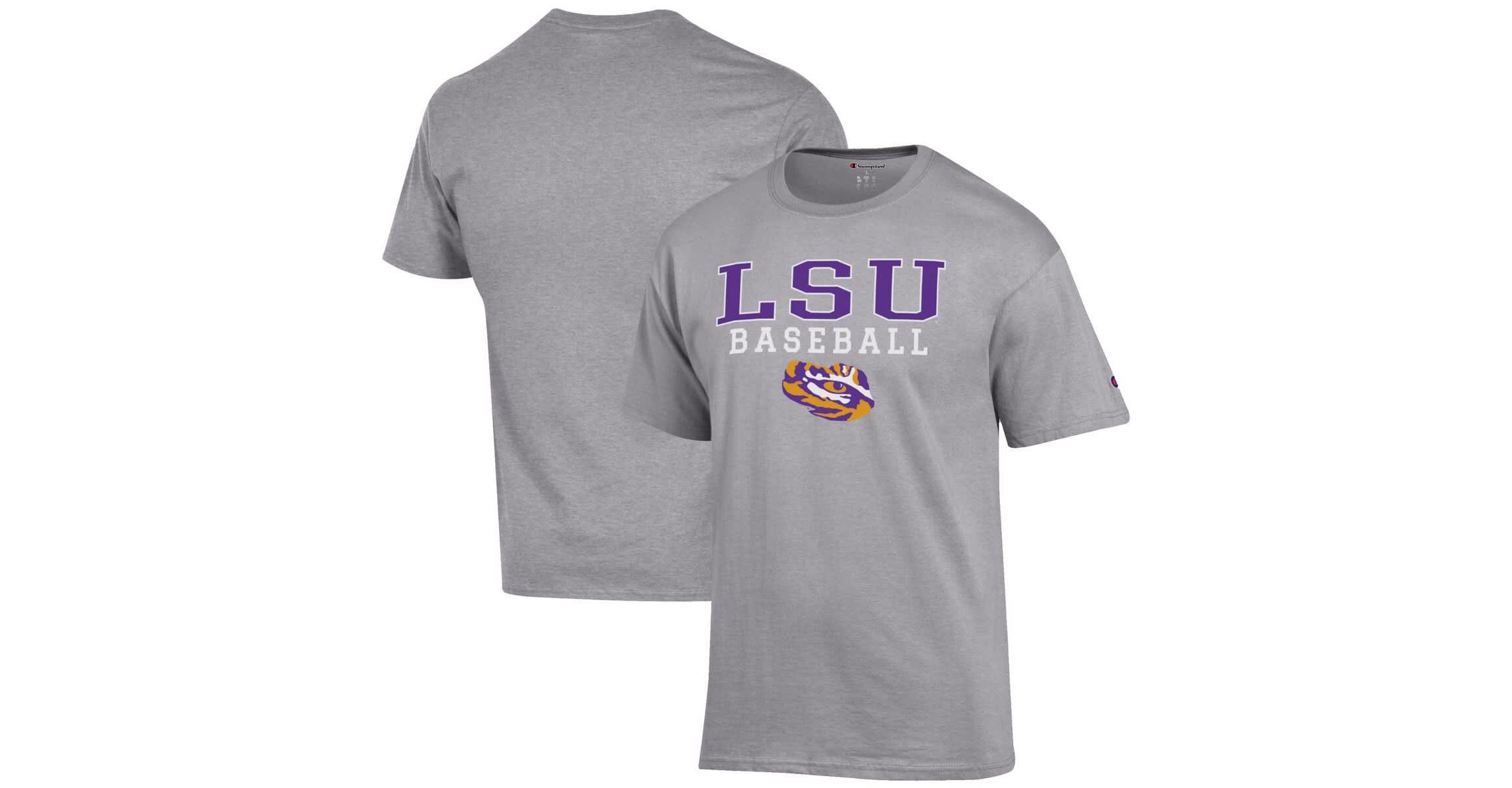 NCAA LSU Tigers Baseball Stack T-Shirt