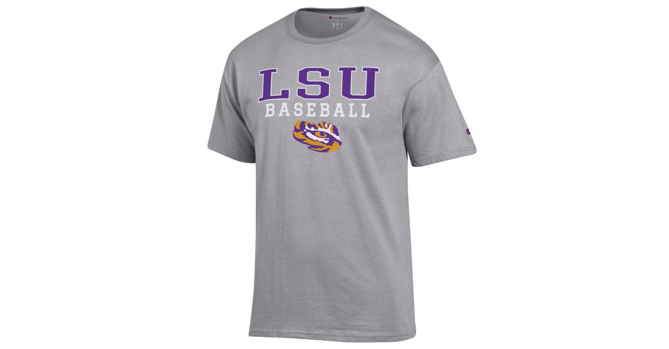 NCAA LSU Tigers Baseball Stack T-Shirt