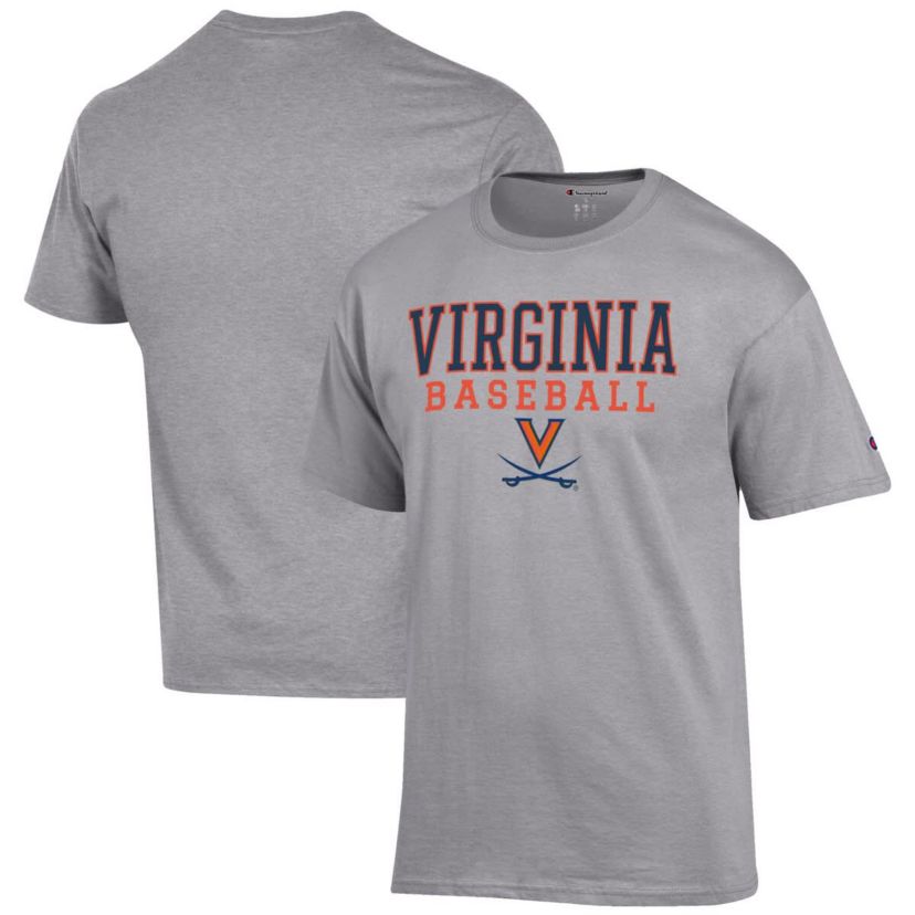 NCAA Virginia Cavaliers Baseball Stack T-Shirt