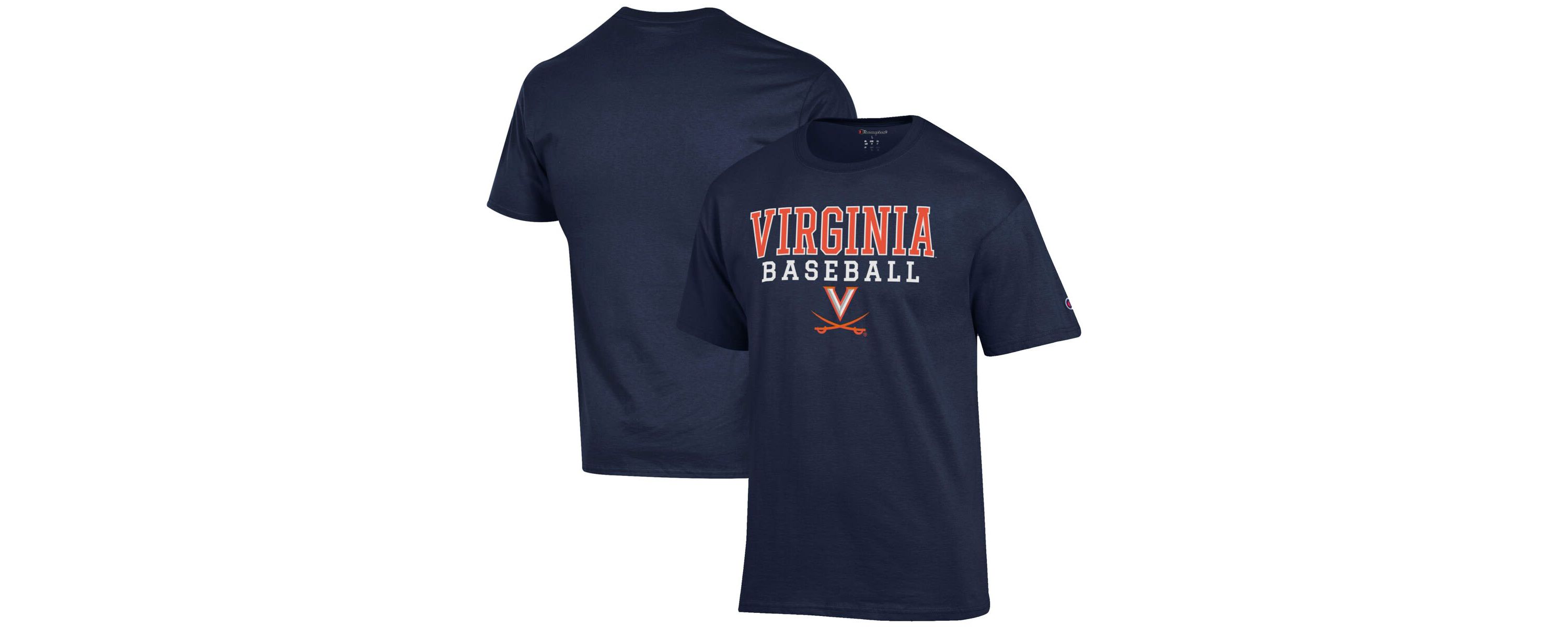 NCAA Virginia Cavaliers Baseball Stack T-Shirt