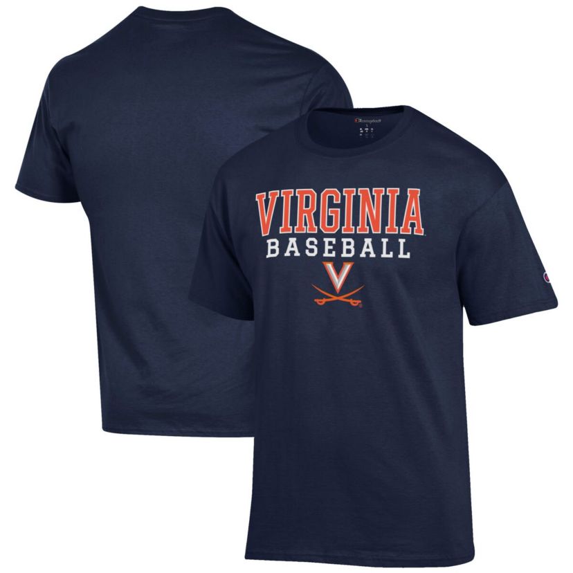 NCAA Virginia Cavaliers Baseball Stack T-Shirt