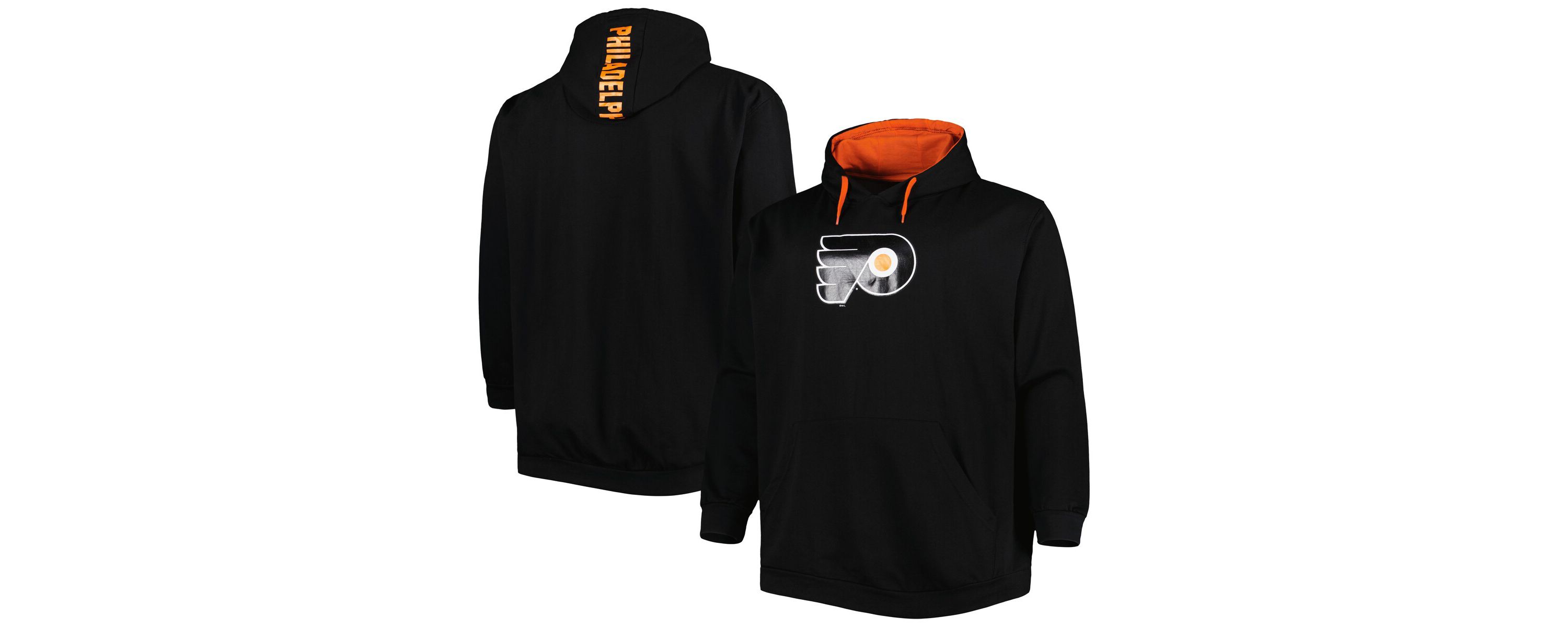 NHL Philadelphia Flyers Big & Tall Fleece Pullover Hoodie