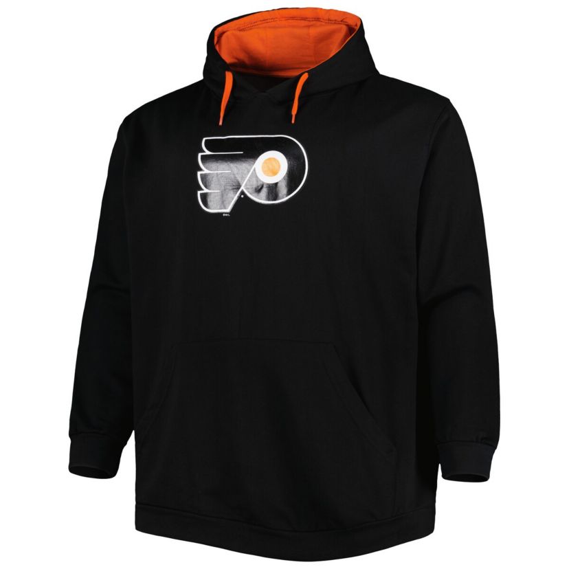 NHL Philadelphia Flyers Big & Tall Fleece Pullover Hoodie