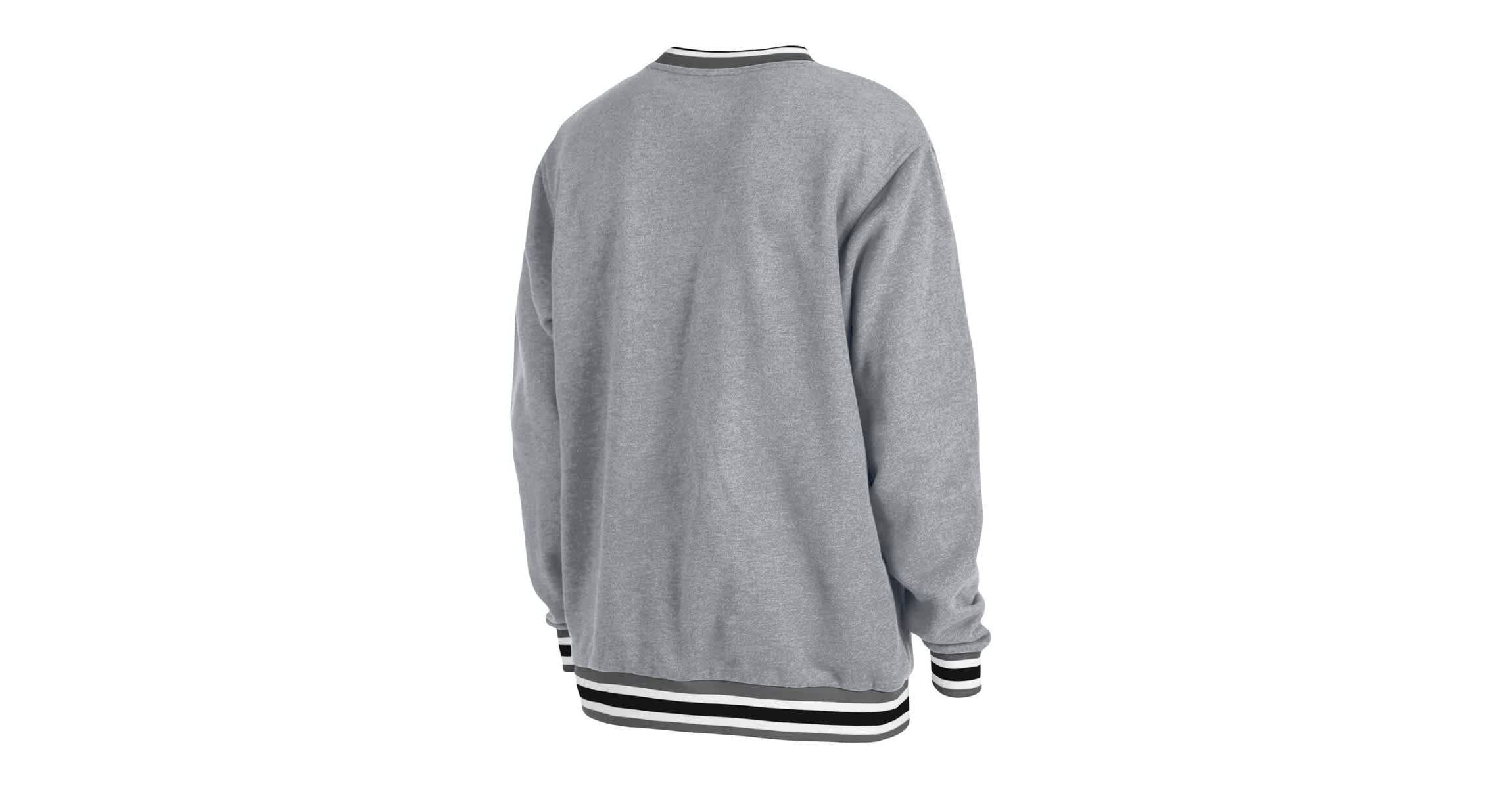 NBA Unisex Brooklyn Nets Vintage Throwback Crew Sweatshirt