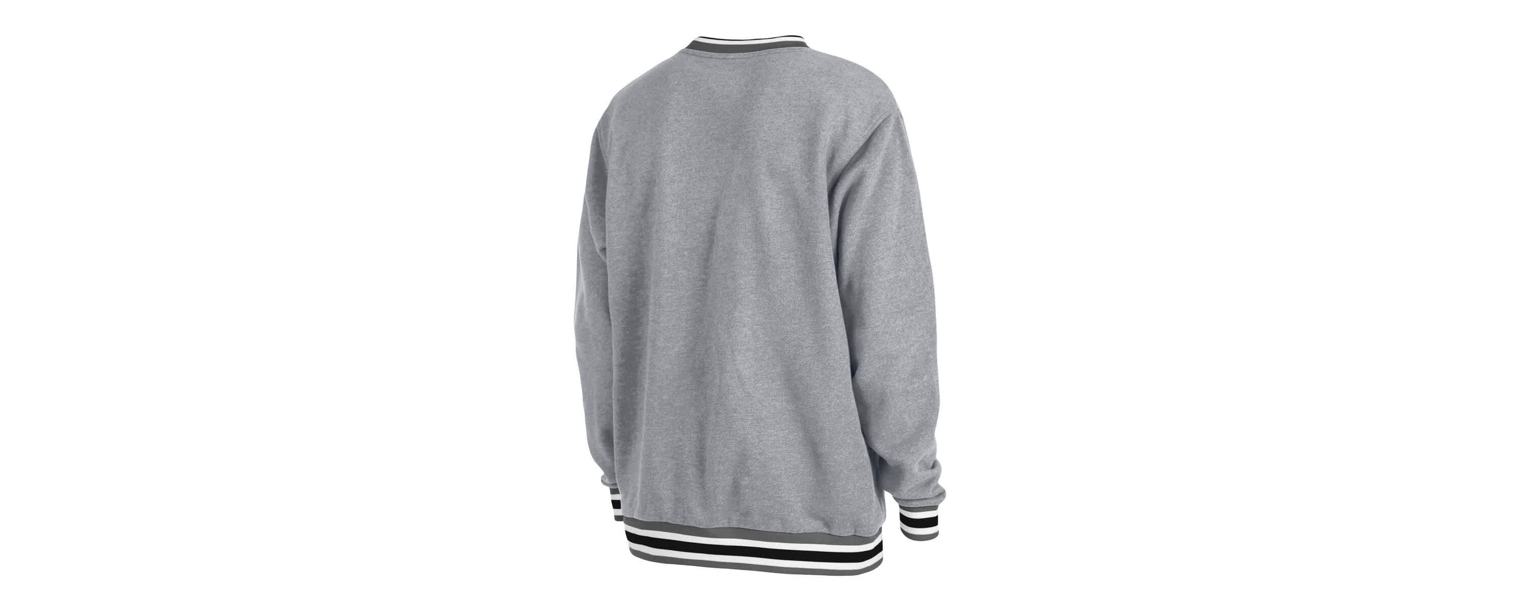 NBA Unisex Brooklyn Nets Vintage Throwback Crew Sweatshirt