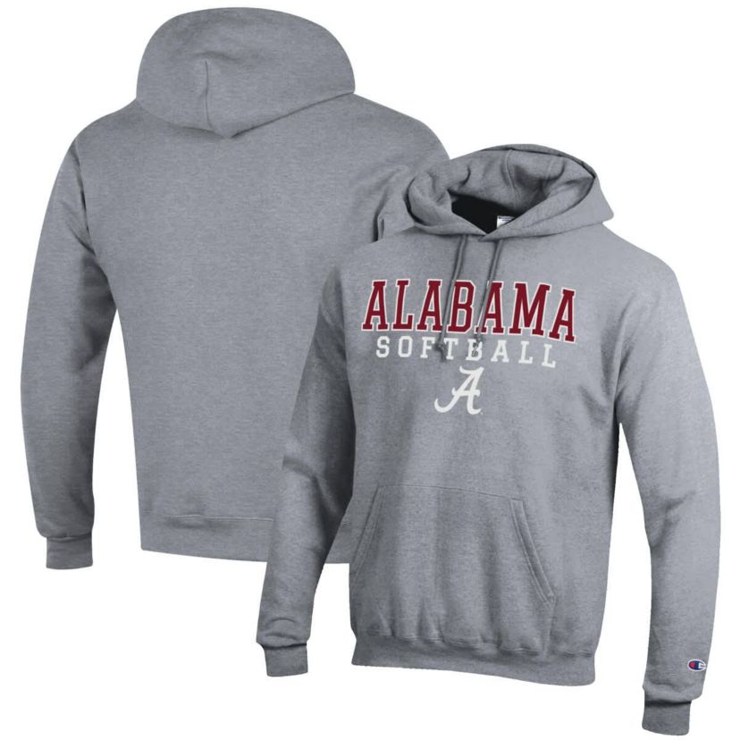 Alabama Crimson Tide NCAA Alabama Tide Softball Stack Pullover Hoodie