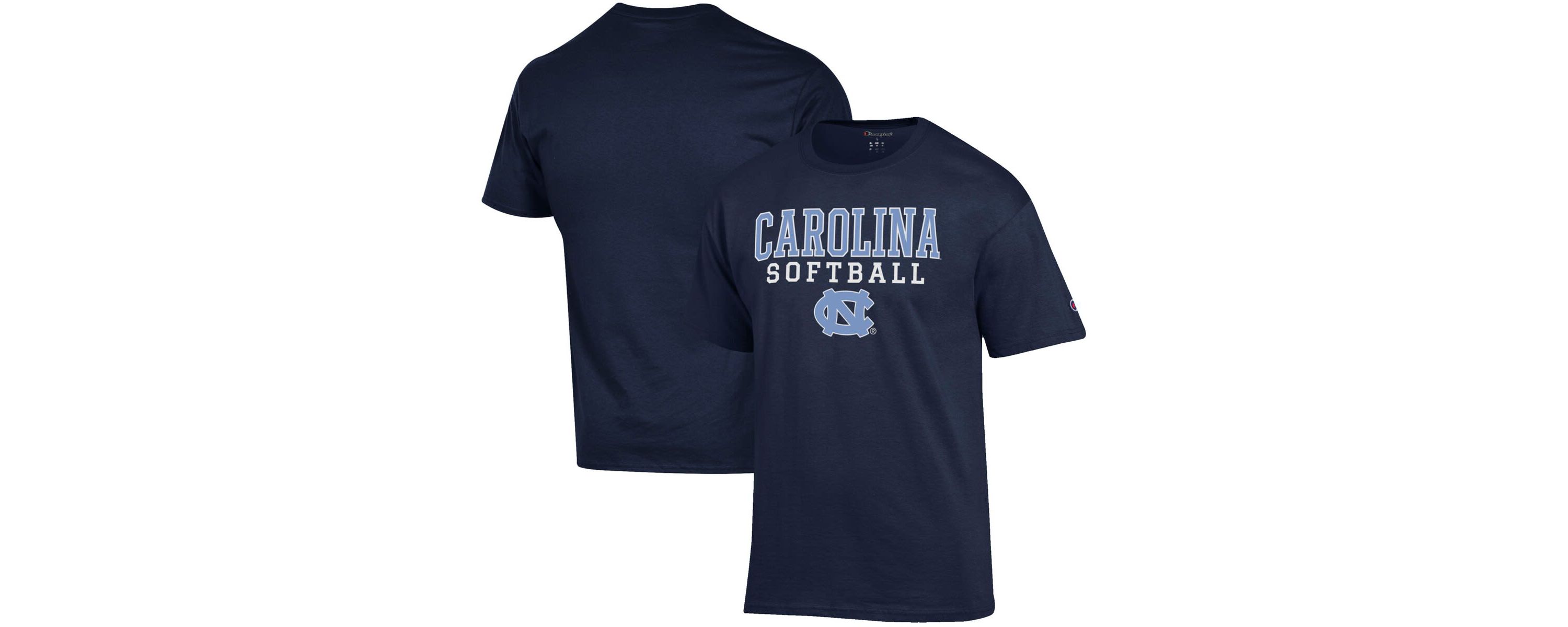 NCAA North Carolina Tar Heels Softball Stack T-Shirt