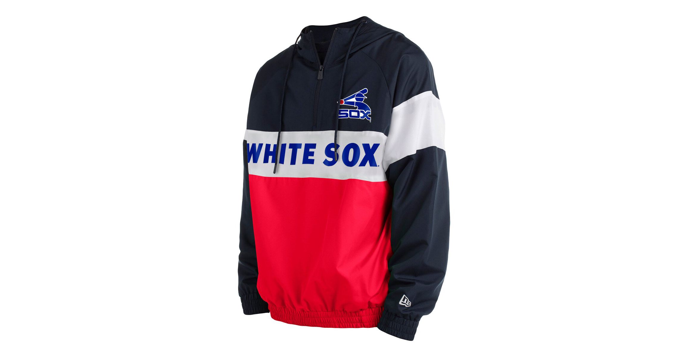 Chicago White Sox MLB Chicago Sox Raglan Quarter-Zip Hoodie