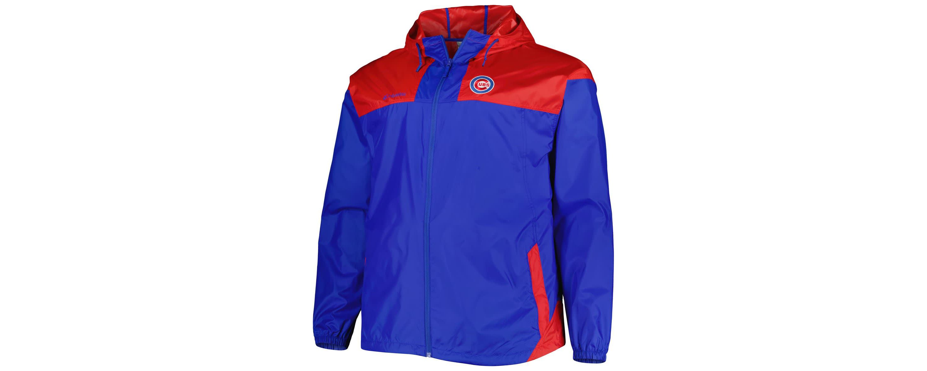 MLB Chicago Cubs Flash Forward Challenger Omni-Shade Full-Zip Windbreaker