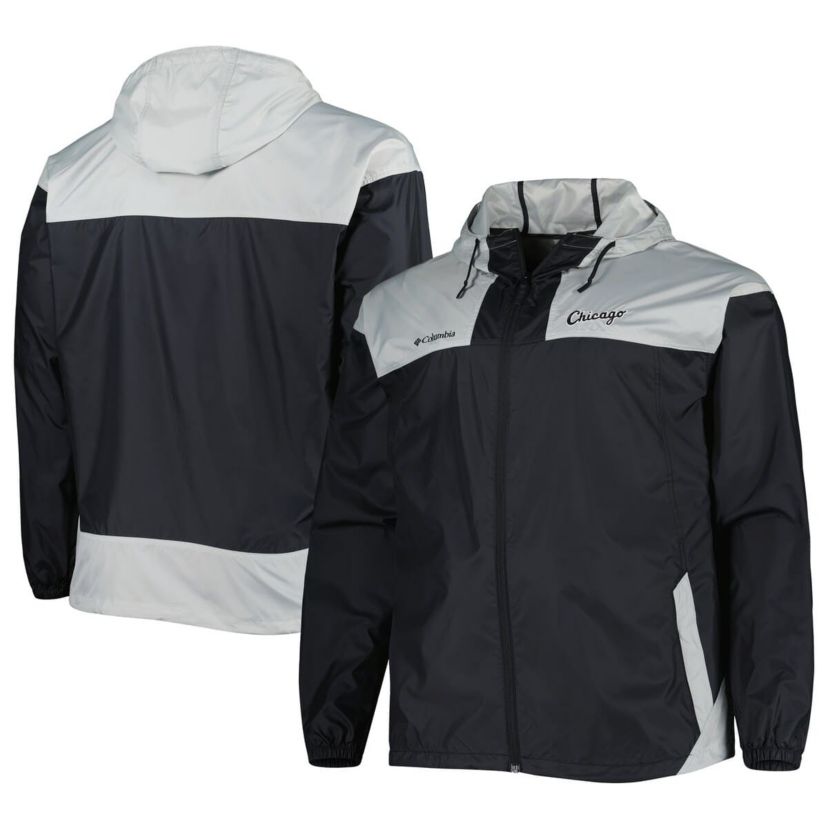 Chicago White Sox MLB Chicago Sox Flash Forward Challenger Omni-Shade Full-Zip Windbreaker