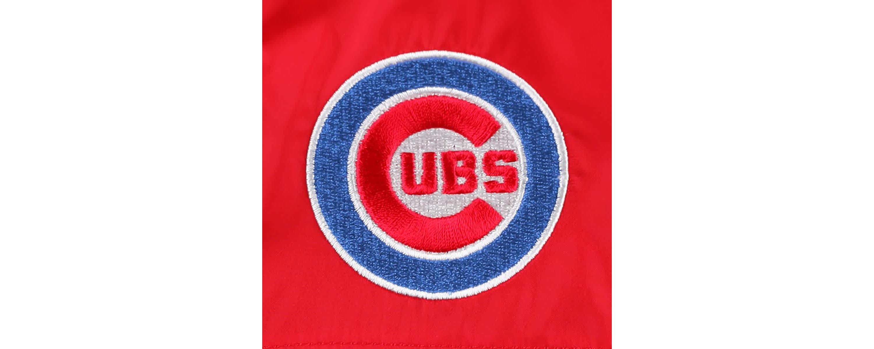 MLB Chicago Cubs Omni-Shade Flash Forward Challenger Full-Zip Windbreaker Jacket