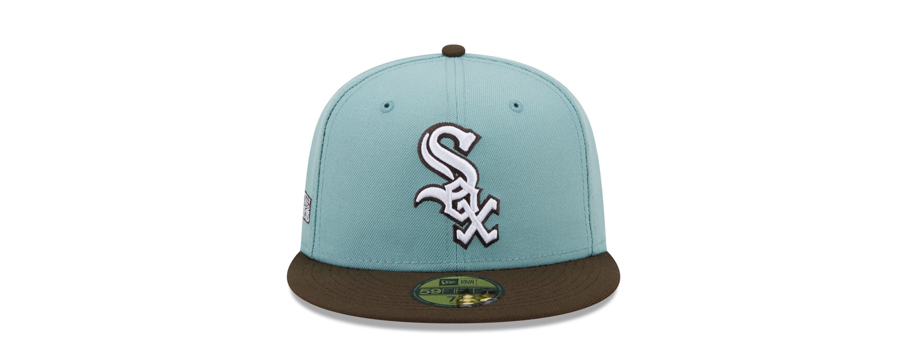 Chicago White Sox MLB Light Blue/Brown Chicago Sox 2005 World Series Beach Kiss 59FIFTY Fitted Hat