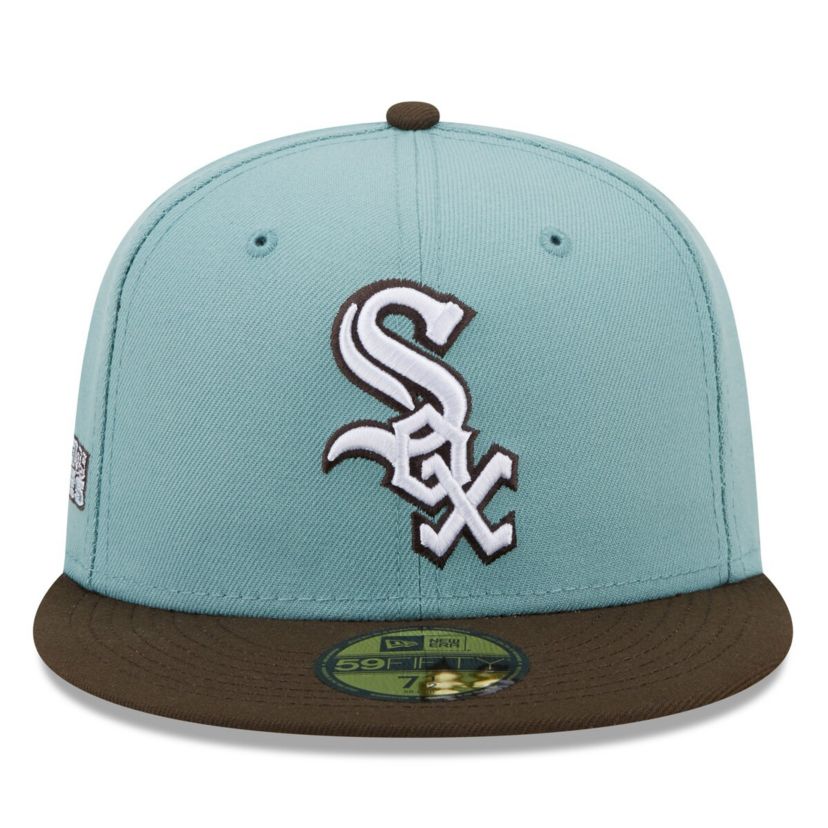 Chicago White Sox MLB Light Blue/Brown Chicago Sox 2005 World Series Beach Kiss 59FIFTY Fitted Hat