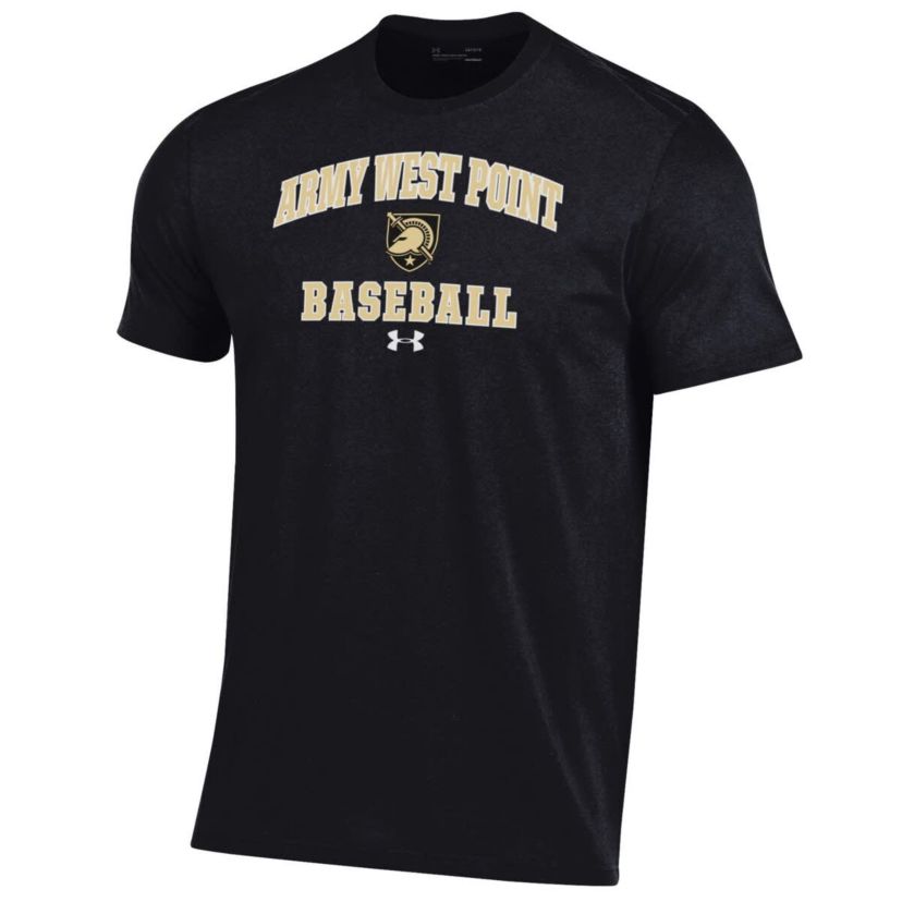 Army Black Knights NCAA Under Armour Army Knights Baseball Performance T-Shirt