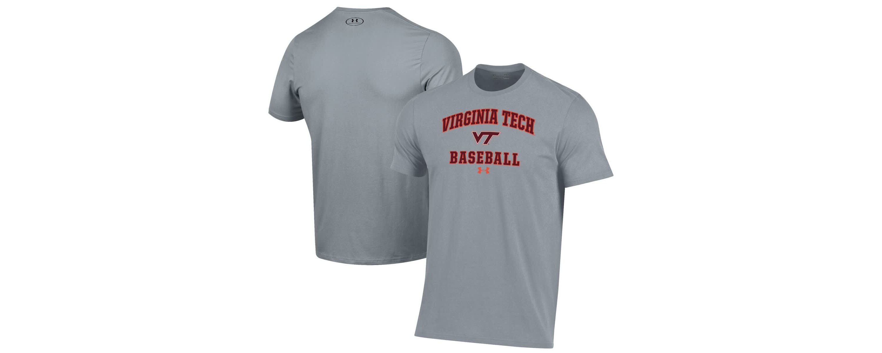 NCAA Under Armour Virginia Tech Hokies Baseball Performance T-Shirt