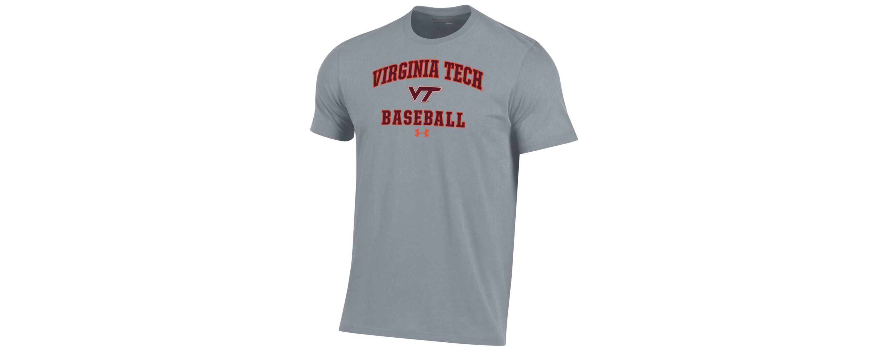 NCAA Under Armour Virginia Tech Hokies Baseball Performance T-Shirt