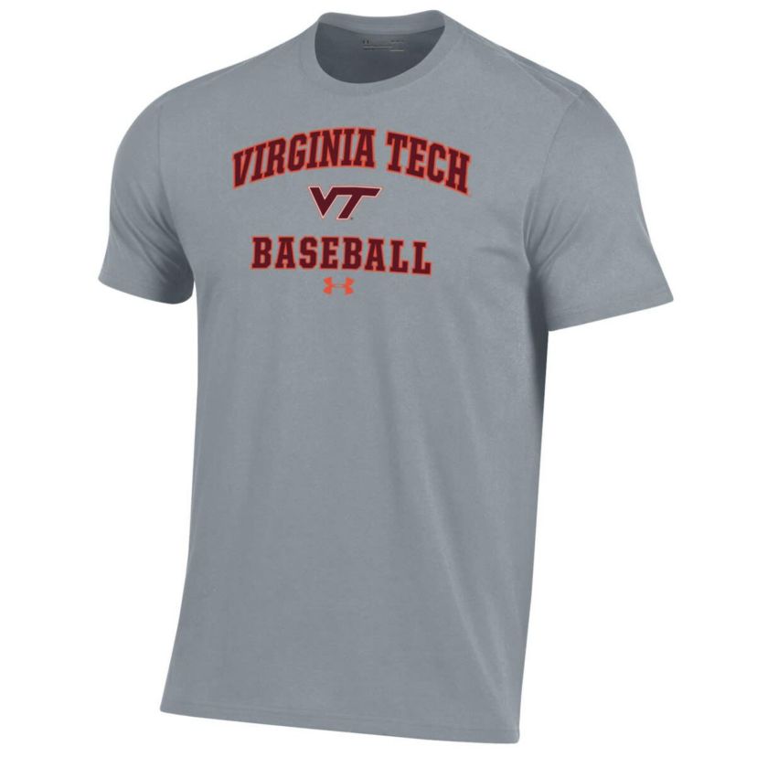 NCAA Under Armour Virginia Tech Hokies Baseball Performance T-Shirt