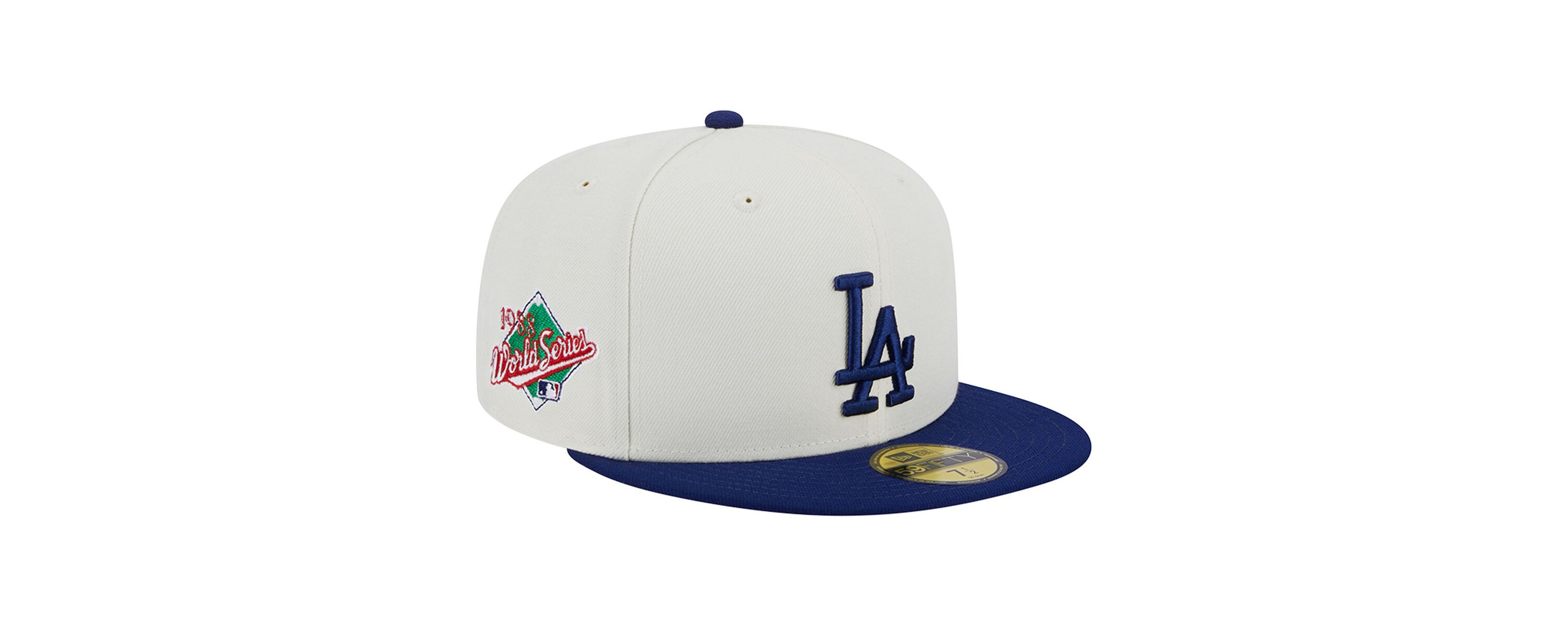 MLB Stone/Royal Los Angeles Dodgers Retro 59FIFTY Fitted Hat