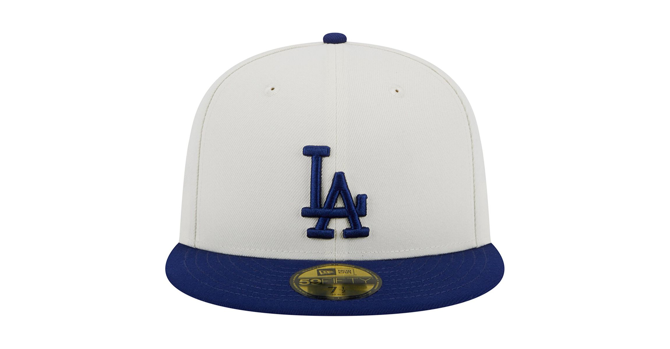 MLB Stone/Royal Los Angeles Dodgers Retro 59FIFTY Fitted Hat