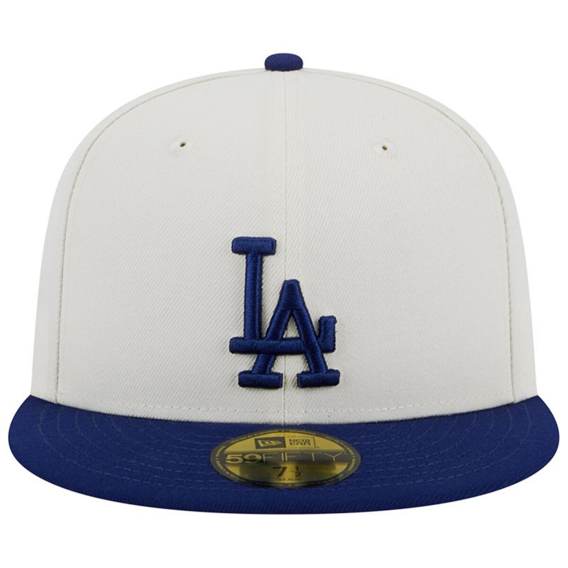 MLB Stone/Royal Los Angeles Dodgers Retro 59FIFTY Fitted Hat