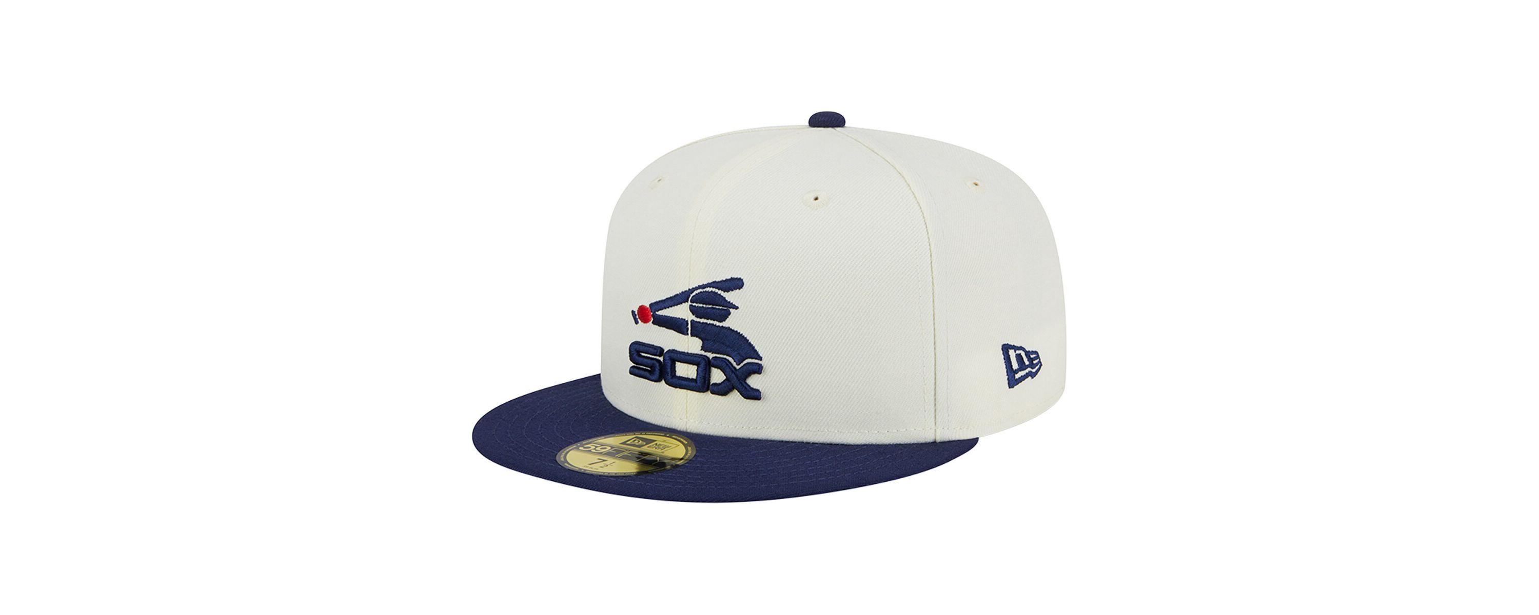 Chicago White Sox MLB Stone/Navy Chicago Sox Retro 59FIFTY Fitted Hat