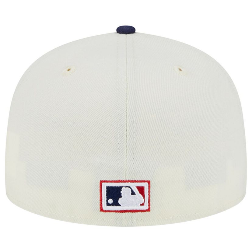 Chicago White Sox MLB Stone/Navy Chicago Sox Retro 59FIFTY Fitted Hat