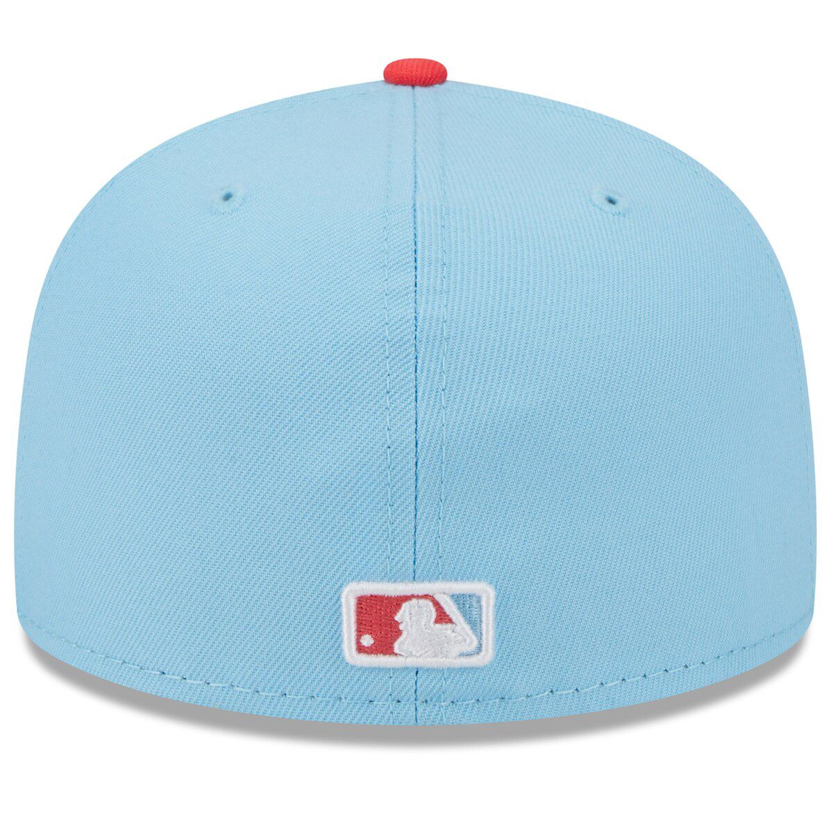 MLB Light Blue/Red Los Angeles Dodgers Spring Color Two-Tone 59FIFTY Fitted Hat