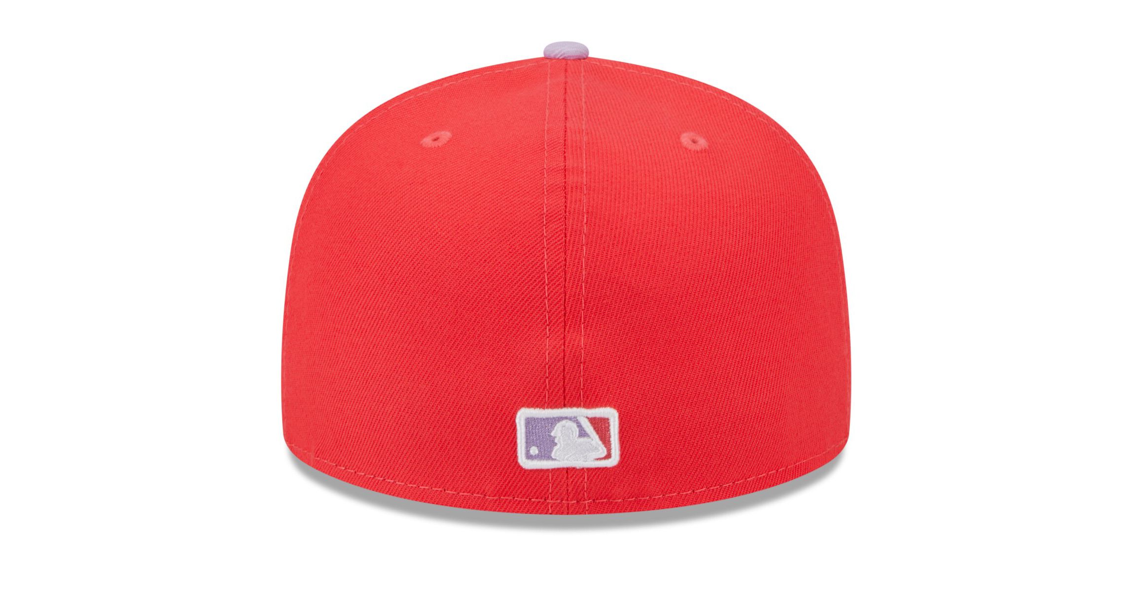 MLB Red/Lavender New York Yankees Spring Color Two-Tone 59FIFTY Fitted Hat